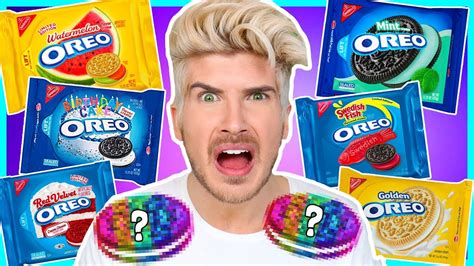 Mixing Every Oreo Flavor Together Taste Test Youtube