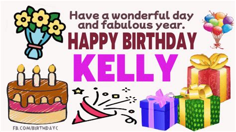 Happy Birthday KELLY images gif | Birthday Greeting | birthday.kim