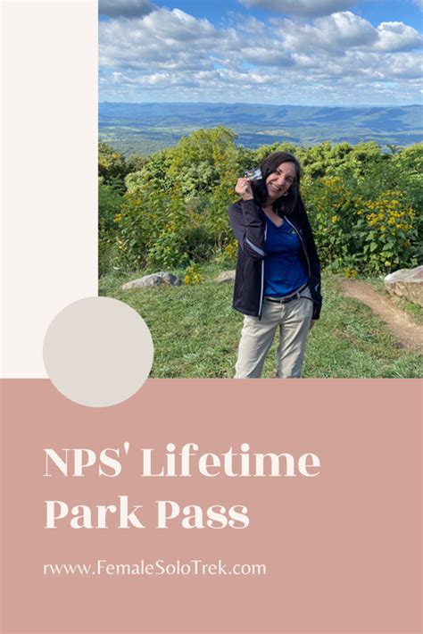 Lifetime National Park Pass Femalesolotrek