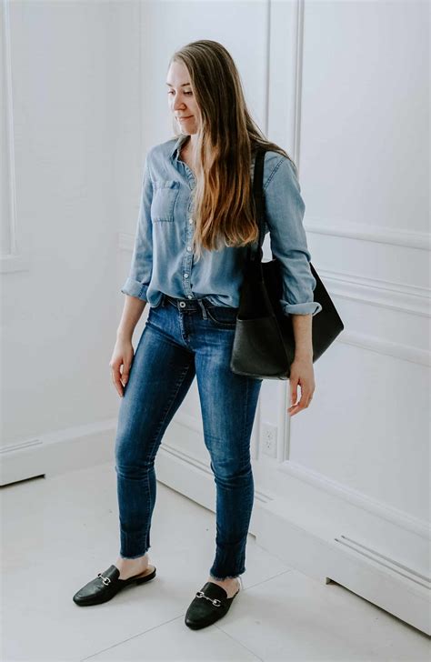 Need Help Here S How To Wear A Chambray Shirt MY CHIC OBSESSION