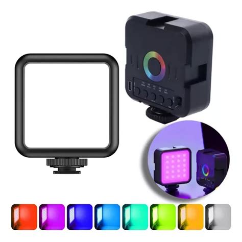 Luz De Relleno Led Rgb Recargable Para Fotograf A Y Video Meses Sin