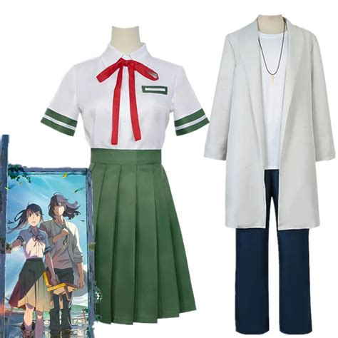 Anime Suzume No Tojimari Cosplay Costume Munakata Sota Iwado Suzume