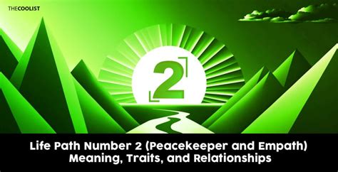 Life Path Number 2 Peacekeeper And Empath Meaning Traits And