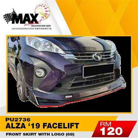 Perodua Alza Facelift Bodykit Shopee Malaysia