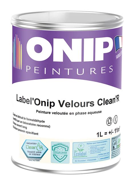 Labelonip Velours Clean R L Peinture Acrylique Mate Haut De Gamme