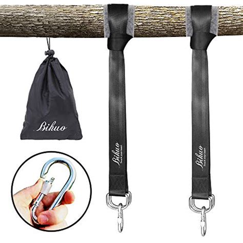 Tree Swing Hanging Straps Kit Holds 2000 Lbs 5ft Long Straps With 2 Tree Protectors 2 Safer