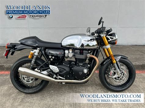 Triumph Thruxton Rs Chrome Edition Jet Black For Sale In