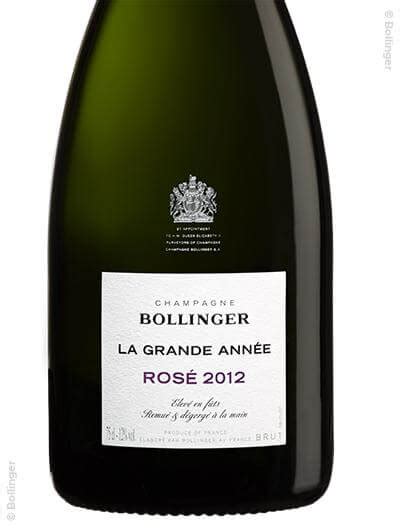 Bollinger La Grande Ann E Ros Champagner De Millesima Ch