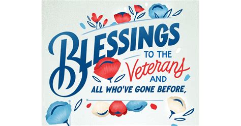 Blessings To The Veterans (Postcard) | American Greetings