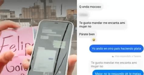 Rímac Lo amenazaban por dar like a foto de su novia padre