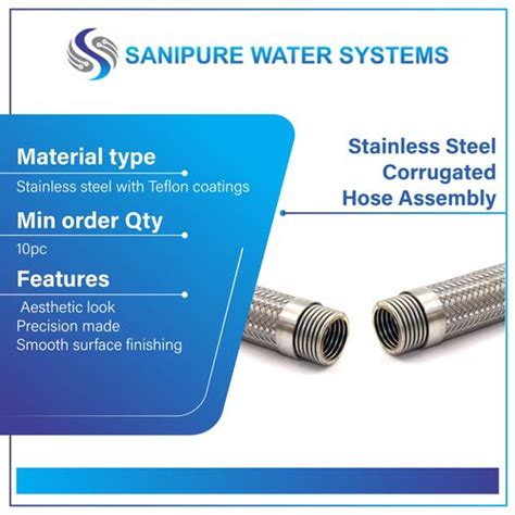 Stainless Steel Corrugated Hose Assembly Manufacturer Supplier In
