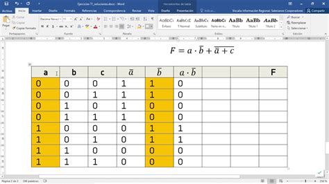 Como Obtener La Tabla De Verdad De Una Funci N L Gica Youtube