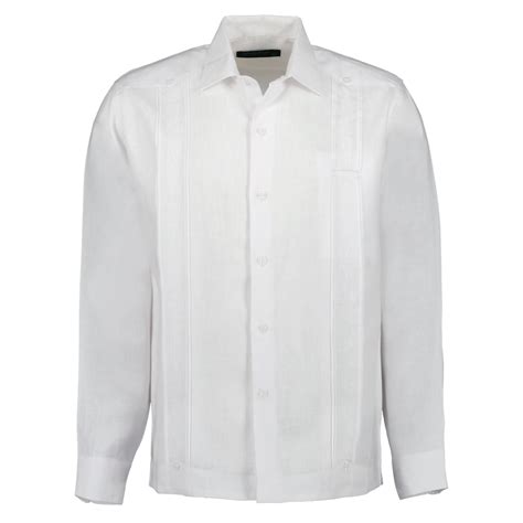 Guayabera Lino Caballero Clark M L Blanco Chatr