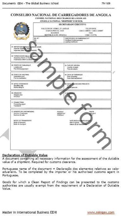 Importexport Documents Documentation Foreign Trade