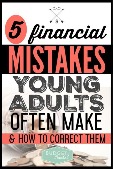 5 Dangerous Financial Mistakes You Are Making As A Young Adult And How