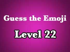 Guess The Emoji Level 22 Answers And Cheats Emoji Pop Answers