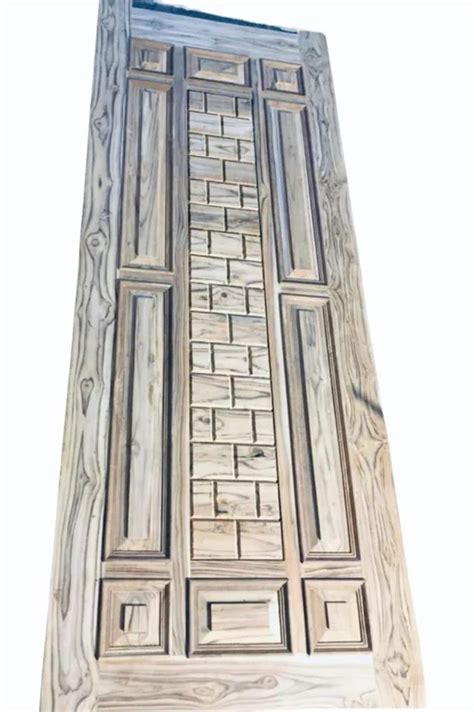 Interior Mm Teak Wood Carved Door For Home At Rs Sq Ft In New