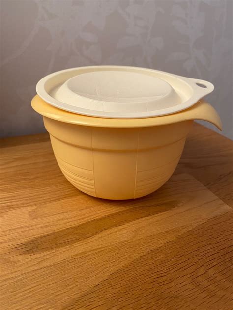 Tupperware Liten vispskål förvaring med lock Köp på Tradera 596433818