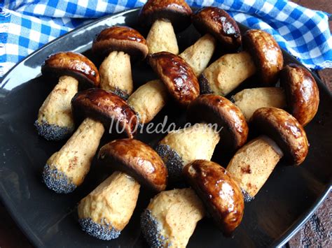 Печенье Боровички с маком - Вкусное печенье от 1001 ЕДА