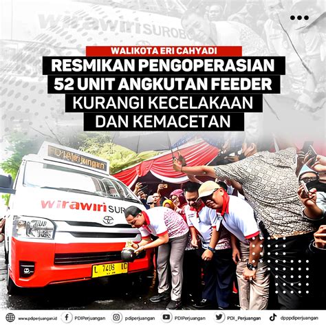 PDI Perjuangan On Twitter Walikota Eri Cahyadi Resmikan Pengoperasian