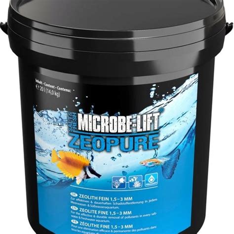 Microbe Lift Zéolithe Fine 1 5 3 mm 20 L 14 kg Boutique en ligne