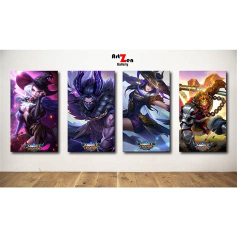 Jual Poster Mdf Desain Mobile Legend Desain Suka Pembeli Hiasan