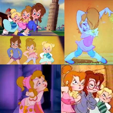 The Girls Of Rock Nroll Alvin And The Chipmunks Chipmunks 80s