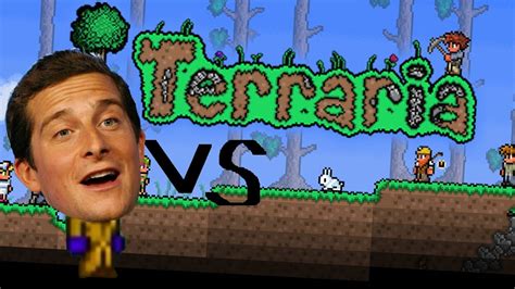 Man Vs Terraria P2 Horrible Face Monsters Youtube