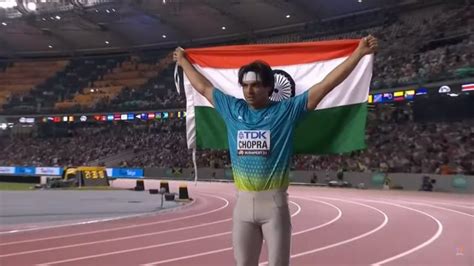 Neeraj Chopra 88 17m Throw Video Watch Star Javelin Thrower S Historic