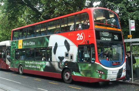 Lothian Buses Sn Ctx Volvo B Tl Wright Eclipse Gemini A Photo