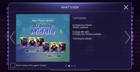 New Arrival & New Theme Update - DJ Snake “Middle” : r/TheSuperStar