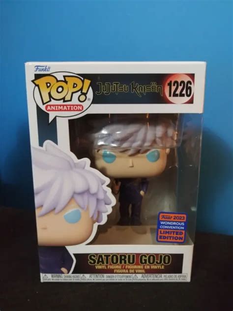 FUNKO POP JUJUTSU Kaisen SATORU GOJO 2023 Wondrous Convention