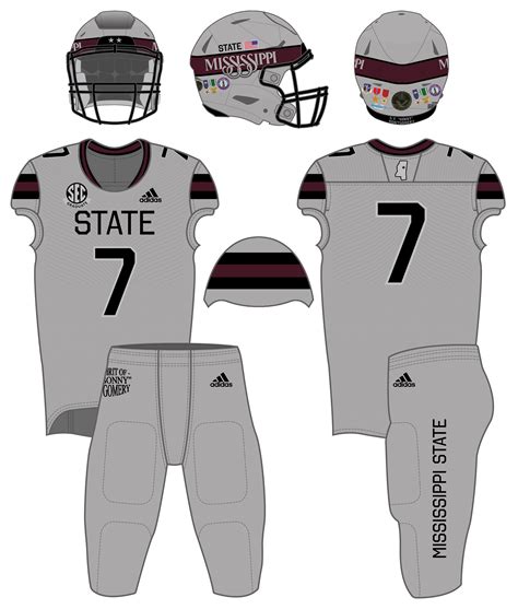 2018 Mississippi State Football Uniforms Review - Hail State Unis