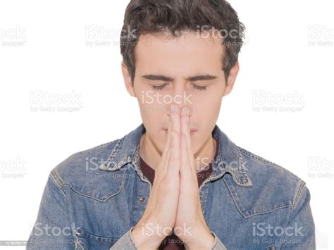 Young Guy Dressed Casually Isolated On White Background Having Put