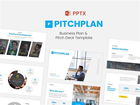 PitchPlan - Business Plan & Pitch Deck Template by ~ EpicPxls