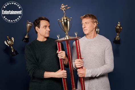 Ralph Macchio And William Zabka Entertainment Weekly Photoshoot