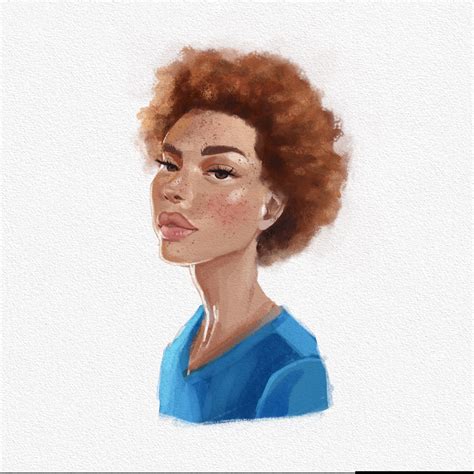 Иллюстрация portrait в стиле 2d, реализм | Illustrators.ru