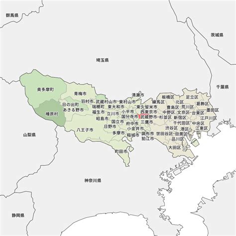 東京都武蔵野市の地図 Map It マップ・イット