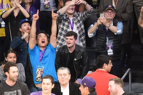 Celebrities At Kobe Bryant S Last Lakers Game April Popsugar