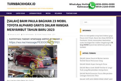 SALAH Give Away Toyota Hilux Dalam Rangka Pembukaan Cabang Baru