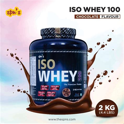 2 Kg Chocolate Flavour ISO Whey Protein Powder At Rs 7119 Whey