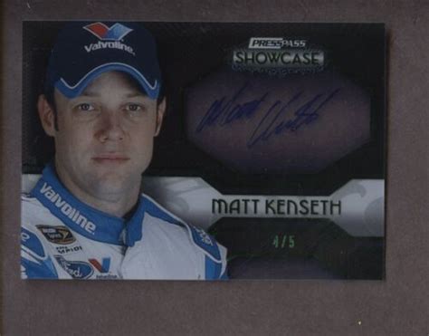 Press Pass Showcase Racing Matt Kenseth Auto Ebay