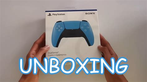 Unboxing Ps5 Control Azul Estelar Dualsense Youtube