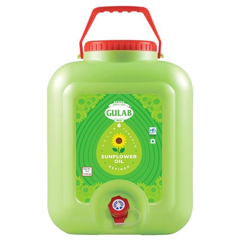 Gulab Sungold Refined Sunflower Oil L Jar