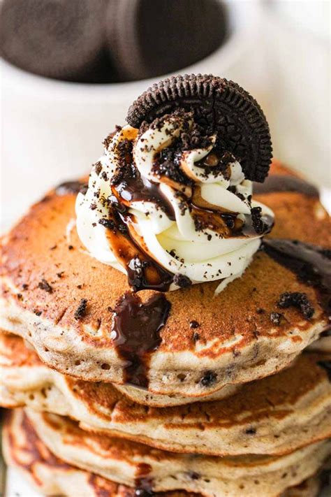 Oreo Pancakes Recipe