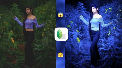 Snapseed Realistic Background Colour Change Tricks Snapseed Face