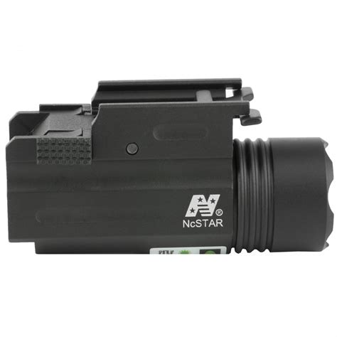 NcSTAR Compact Flashlight Green Laser 200L 4Shooters