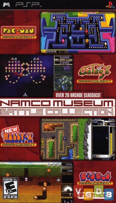 Namco Museum Battle Collection Vgdb V Deo Game Data Base