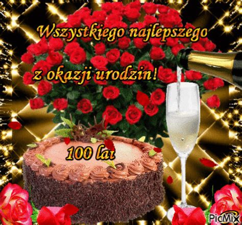 W Dniu Urodzin Happy Birthday Flower Happy Birthday Quotes Good