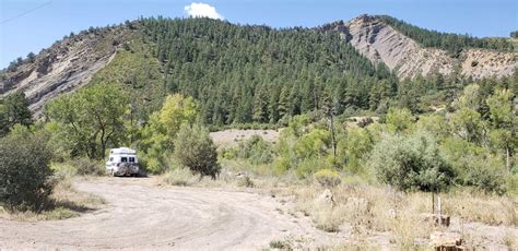 RV Camping by Natural Hot Springs in a Colorado Mountain River - RV Hive